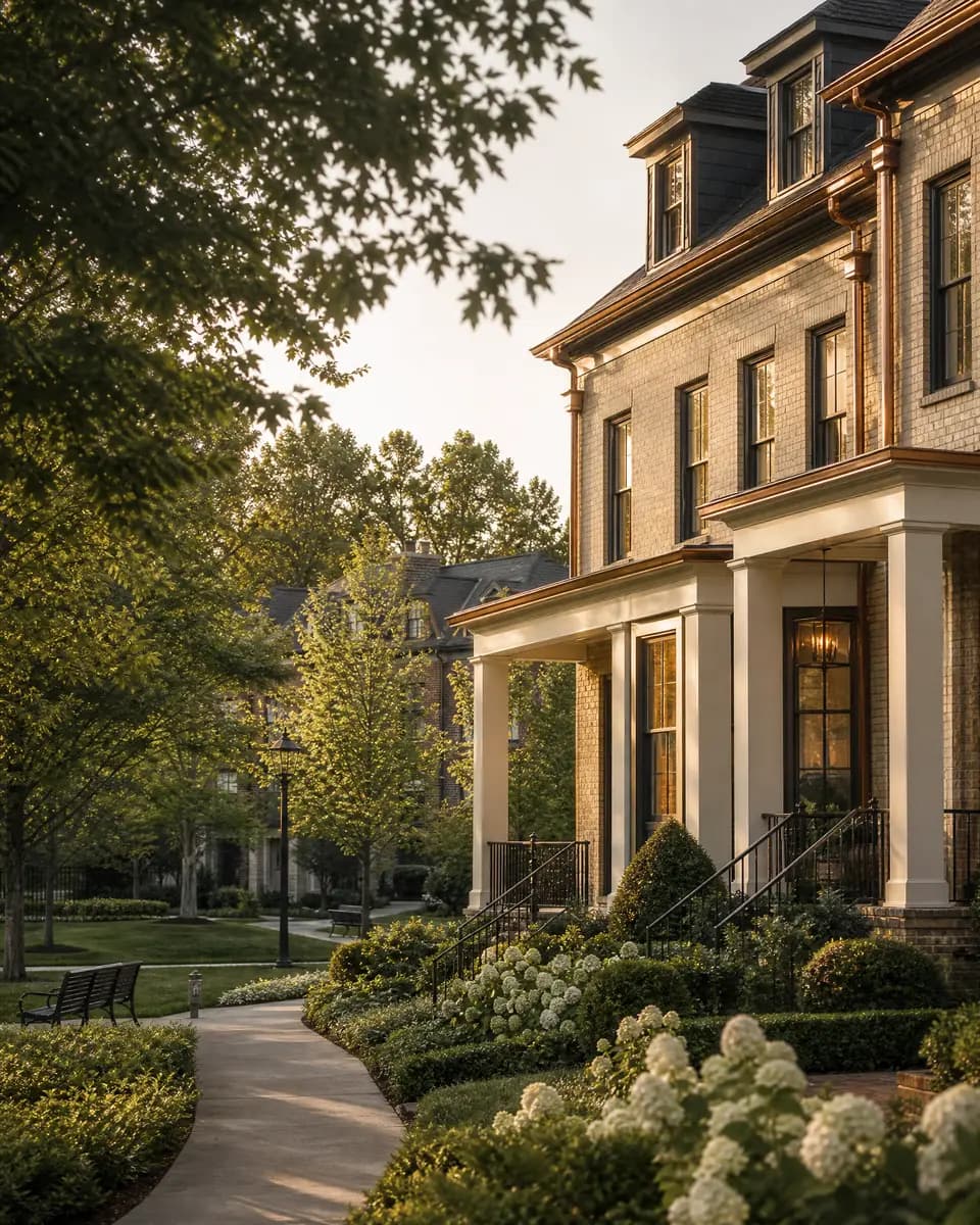Ballantyne community in the Charlotte region